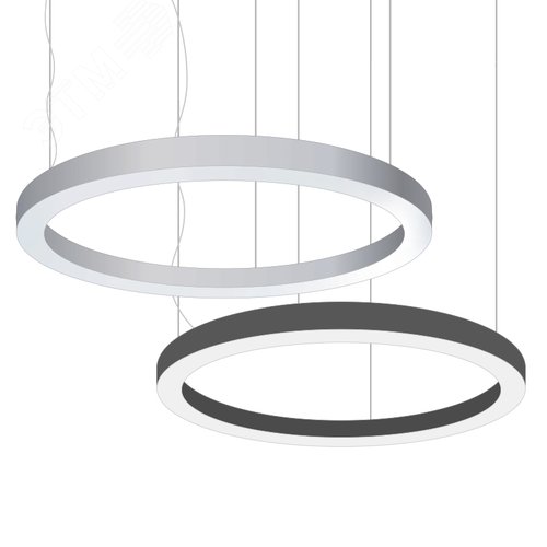 Светильник HOLE-RING-P-1500-113 (IP20, 4000Л, белый, подвесной) (ЦБ000019123) - ЦентрСтройСвет