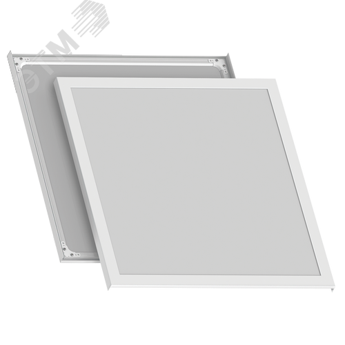 Светильник светодиодный ДВО-34w 3500лм 3000К microprisma-opal IP54/IP20 KROKUS-PANEL clip-in для выносного БАП (ЦБ000016860) - фото 2