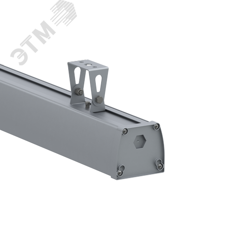 Светильник светодиодный LIRA-38/OPAL-1200/IP54    (5000K, серый) с БАП на 1 час BS - фото 2