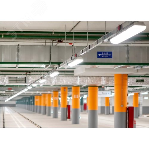 Светильник светодиодный ДСП-39w LED 4800Лм 5000К IP65 TRANSPARENT Slim БАП 1ч VS EMCc60.001 6