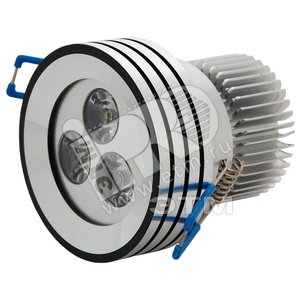 Светильник светодиодный ДВО-4Вт 360Лм IP40 4250К 30 град. (DRG 4-52-C-55) - Новый свет