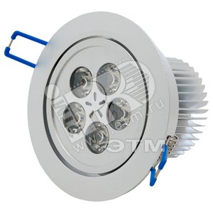 Светильник светодиодный ДВО-6Вт IP40 3000К (DRG6-32-W-55) - Новый свет