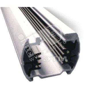 Шинопровод 4-фазный 3м хром (TSF-3MC) - Новый свет