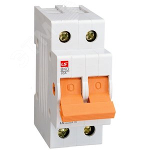 Выключатель разъединитель BKD 2P 63A - LS Electric