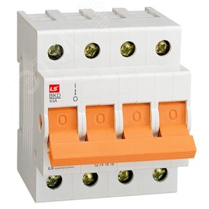 Выключатель разъединитель BKD 4P 63A - LS Electric