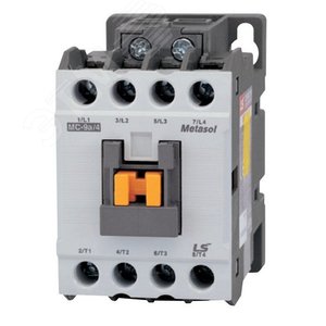 Контактор 4-х полюсный Metasol MC-18a/4P AC380V 50Hz Screw - LS Electric