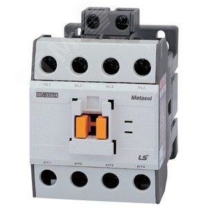 Контактор 4-х полюсный Metasol MC-32a/4P DC24V, Screw - LS Electric