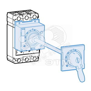 Поворотная рукоятка DH3-R,TS630 - LS Electric