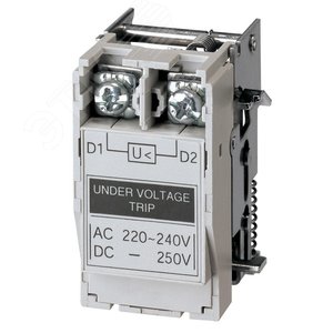 Расцепитель минимального напряжения UVT AC/DC24V для серии MCCB Susol TD160~TS800 - LS Electric