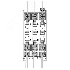 Соединительный комплект Connection Kit для подключения вспомогательных цепей (AX,AL,SHT,UVT) Susol MCCB TD160~TS800 во втычное основание - LS Electric