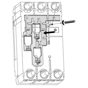 Соединительный разъём Connector Base для подключения вспомогательных цепей (AX,AL,SHT,UVT) Susol MCCB TS400, TS630 во втычное основание - LS Electric