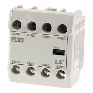 Контакт дополнительный UA-4, 4NO - LS Electric