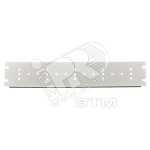 Кабельный организатор высотой 1U (без колец) серый RAL7035 (WZ-SB55-00-00-011) - Zpas