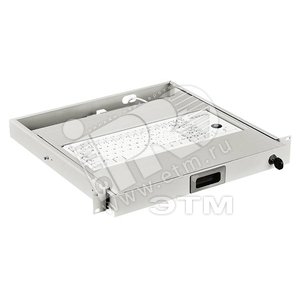 Полка клавиатурная WZ-SB78-00-02-011 1U,мин.кл.TKL-84-4400-USB-US/Cherry ML4400(trackball),раз.USB,раск.DE/US,сер.(RAL 7035) | 11271 | Zpas