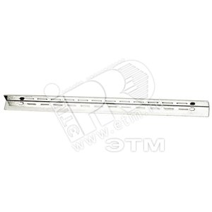 Уголок горизонтальный опорный WZ-SB00-27-02-000 дл.550 mm,с перф.,с к.кр.а: болт M6x162шт.,закл.гай.M62шт.,пл.шай.2шт.(SZB-00-00-27/2) | 11443 | Zpas