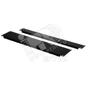 Фальш-панель WZ-SB00-33-01-161 на 1U, стальная с порошковым покрытием, цвет черный (RAL 9005) (SZB-00-00-33/1) | 16546 | Zpas