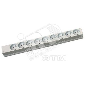 Блок WZ-LZ30-09-SU-000/C розеток для шкафов - Zpas