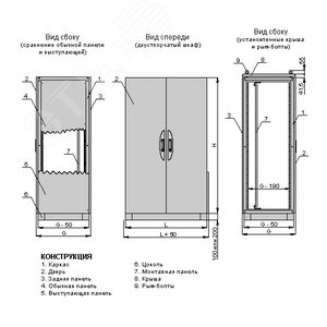 Шкаф электр WZ-1951-01-05-011 2