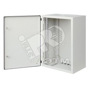 Шкаф настенный 19 дюймовый SU 15U 737x600х500 серый (собранный) (35453) - Zpas
