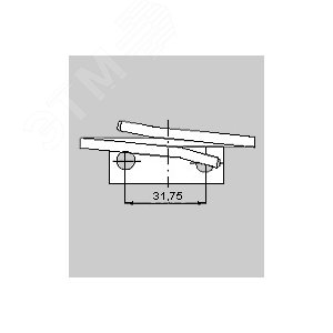 Кольцо WZ-SB54-00-07-000 д.разводки кабельных жгутов,44 x 44 mm,180° к кр.,каб.заводится спереди (комплект из 5 штук) (SZB-54-00-00/7) | 11134 | Zpas - фото 3