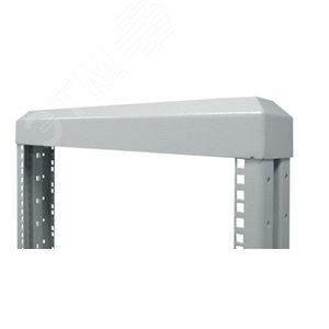 Стойка открытая WZ-6026-01-01-011 19"(проф.WZ-1718-XX-XX-000),24U,в.1185мм,ш.560мм и полезн. г.650мм,двухрамн.,сер. (RAL 7035) SRX-224 | 45722 | Zpas - фото 7