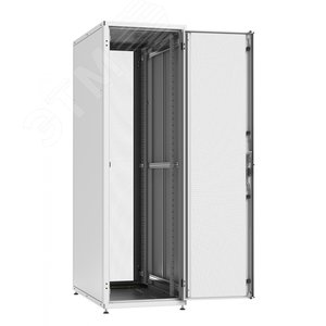 Шкаф напольный WZ-IT-336060-44AA-2-011-FP 19",33U,1563х600х600мм,пер.и зад.дв.ст.одност.с перф.т.C 80%,сер.(RAL7035)разобр.| 408842 | Zpas - фото 2