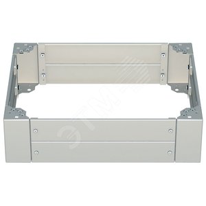 Комплект уголков WZ-2174-05-02-011 для цоколя, высотой 200 мм, без ножек, цвет серый (RAL 7035) (4шт.) | 54469 | Zpas - Zpas