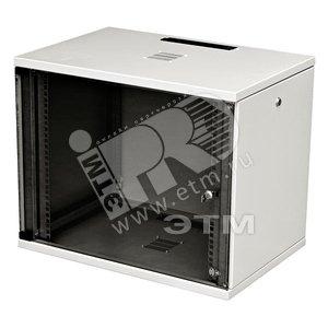Шкаф настенный 19 дюймовый SU 15U 712x600х400 серый (собранный) (23166) - Zpas