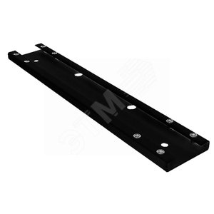 Суппорт WZ-SB74-00-01-161 для крепления роликов (до 600 кг), для шкафов шириной 600 мм, цвет черный (RAL 9005) | 239077 | Zpas