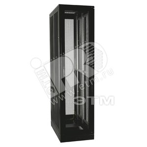 Шкаф серверный SZB SE 45U 22362096x600x1000 стальной дверью перфор 80% черный (34517) - Zpas