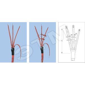Муфта концевая EMKT-6O/25-50 - Тайко Электроникс