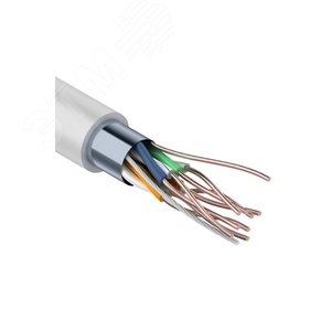 Кабель FTP 4PR 24AWG CAT5e 305м | 01-0143 | REXANT - REXANT