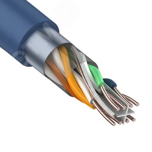 Кабель FTP 4PR 23AWG CAT6 305м | 01-0147 | REXANT - REXANT