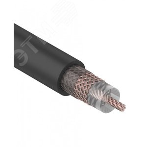 Кабель RG-213 (50 Ом), Cu/Cu 96 % (бухта 100 м) черный | 01-2041 | REXANT - REXANT