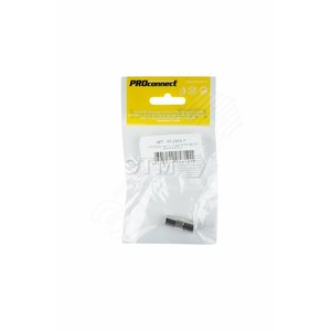 Переходник антенный, (штекер TV - гнездо TV) PROconnect (etm05-2303-7) - REXANT