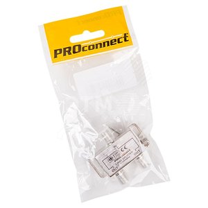Делитель антенный F-типа на 2 TV, 5-1000 МГц PROconnect (etm05-6021-9) - REXANT