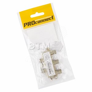 Делитель антенный F-типа на 4 TV, 5- 900 МГц PROconnect (etm05-6033-9) - REXANT