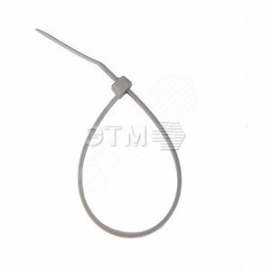 Хомут-стяжка кабельная нейлоновая 150 x3,6 мм, серая, упаковка 100 шт. | 07-0151-3 | REXANT