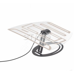 Антенна комнатная для цифрового телевидения DVB-T2 Ag-702 (etm34-0702)