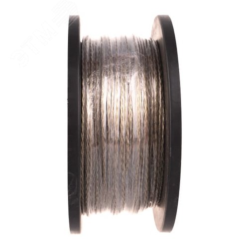 Трос стальной в ПВХ оплетке d=2.5 мм. прозрачный (200 м) 2