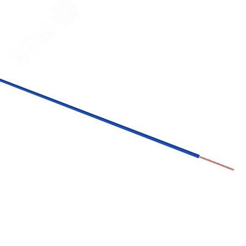 Провод ПГВА 1х1.50 мм2, синий, бухта 100 м, - REXANT