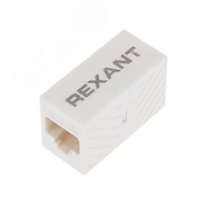 Адаптер проходной RJ-45(8P-8C). UTP неэкранированный. категория 6 гнездо-гнездо, - REXANT