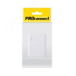 Розетка компьютерная внешн 1порт RJ-45 8P8C UTP неэкранированная кат5e 1шт (etm03-0121-9) - REXANT