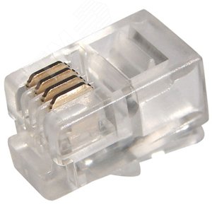Разъем телефонный RJ-9(4P4C), - REXANT