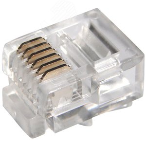 Телефонный разъем RJ-12(6P6C), - REXANT
