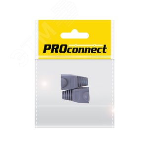 Колпачок изолирующий для разъемов RJ-45. серый. пакет. 2шт. (etm05-1208-8) - REXANT