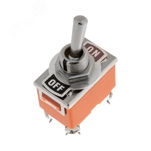 Тумблер 250V 15А (4c) ON-OFF двухполюсный (KN-201) (в упак. 1шт.) | 06-0326-B | REXANT