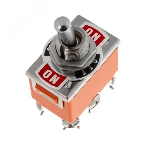Тумблер 250V 15А (6c) ON-OFF-ON двухполюсный (KN-203) (в упак. 1шт.) | 06-0328-B | REXANT