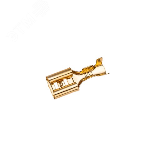 Клемма плоская гнездо 7.7 мм 1-1.5 кв мм (РП-м 1.5-(6.3)),  10 шт, REXANT - REXANT