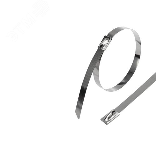 хомут-стяжка стальная 100x4,6 мм, (1уп - 50шт), REXANT